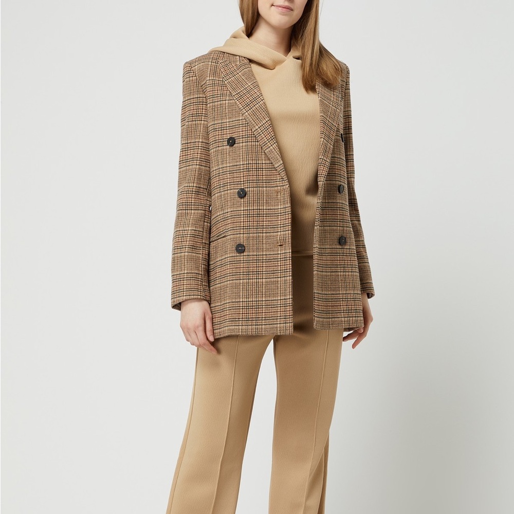 Blazer Cecilia Mango Plaid M Checked